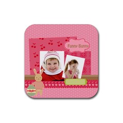 easter - Rubber Coaster (Square)