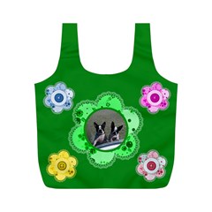 Love Button medium recycle bag (6 styles) - Full Print Recycle Bag (M) Love Button medium recycle bag (6 styles) - Full Print Recycle Bag (M)