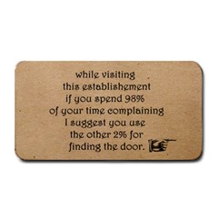 Find the door Right - Medium Bar Mat