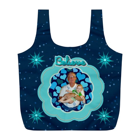 Believe Large Recycle Bag By Joy Johns Back