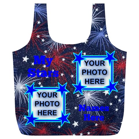 My Stars Xl Recycle Bag By Joy Johns Front