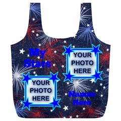 My Stars XL recycle bag (8 styles) - Full Print Recycle Bag (XL)