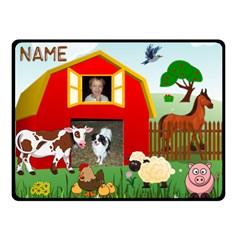Barnyard small blanket, #2 - Fleece Blanket (Small) Barnyard small blanket, #2 - Fleece Blanket (Small)