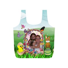 Easter small recyle bag, #2 (8 styles) - Full Print Recycle Bag (S)