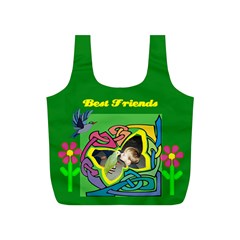 Best Friends small recyle bag, #2 - Full Print Recycle Bag (S) Best Friends small recyle bag, #2 - Full Print Recycle Bag (S)