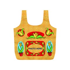 Flower small recyle bag - Full Print Recycle Bag (S) Flower small recyle bag - Full Print Recycle Bag (S)