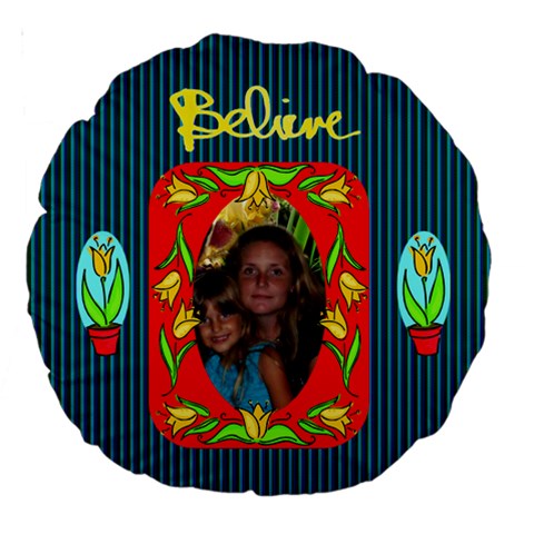 18  Believe Cushion, #3 By Joy Johns Front
