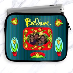 Believe applie iPad zipper case (2 styles) - Apple iPad Zipper Case