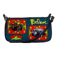 Believe clutch bag - Shoulder Clutch Bag