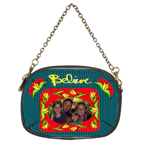 Believe Chain Purse By Joy Johns Back