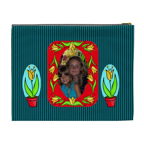 Believe Xl Cosmetic Bag By Joy Johns Back
