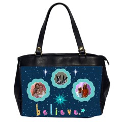 Believe office handbag, #2 - Oversize Office Handbag (2 Sides)