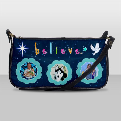 Believe Clutch Bag #3 By Joy Johns Front