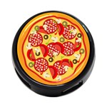 pizza - 4-Port USB Hub (Two Sides)