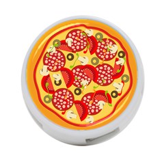 pizza - 4-Port USB Hub (One Side)