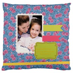 mothers day - Large Cushion Case (One Side)