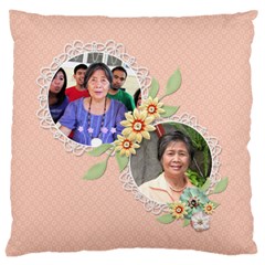 Large Cushion Case (One Side) - Mother