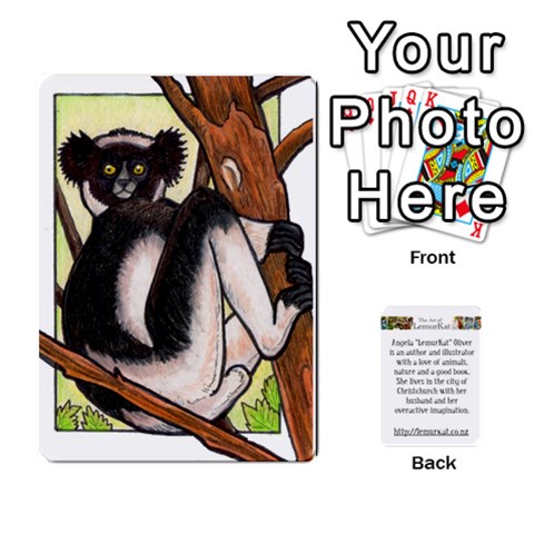 Carddeck By Angela Front - Heart4