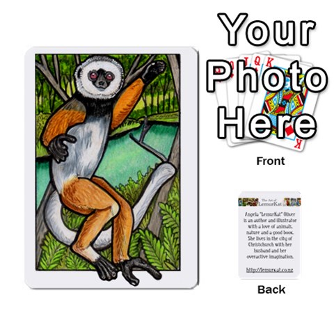 Carddeck By Angela Front - Heart5
