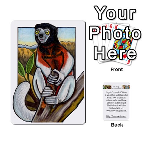 Carddeck By Angela Front - Heart6