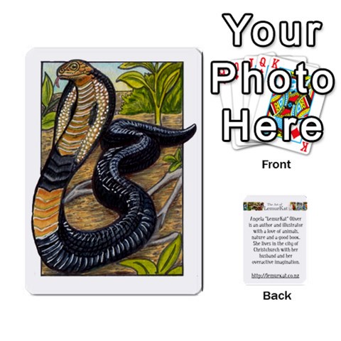 Carddeck By Angela Front - Club2
