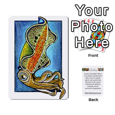 Ace Carddeck By Angela Front - ClubA