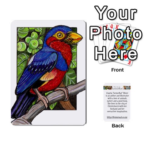 Carddeck By Angela Front - Spade8