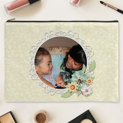 Cosmetic Bag (xxxl): Sweet Memories 3 By Jennyl Front