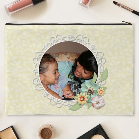 Cosmetic Bag (xxxl): Sweet Memories 3 By Jennyl Back