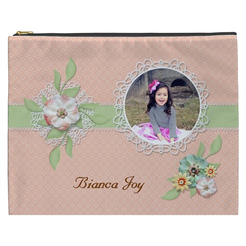 Cosmetic Bag (xxxl): Sweet Memories 8 By Jennyl Front