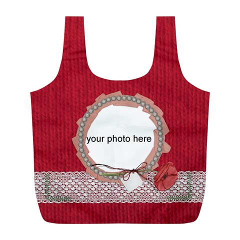 Knit Romantic Bag By Zornitza Front