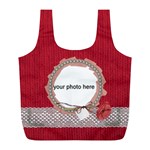 Knit romantic bag - Full Print Recycle Bag (L)
