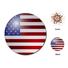 flag - Playing Cards Single Design (Round)