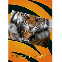 hey tiger - Greeting Card 5  x 7 