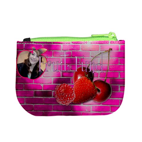 Candy Cash And Fruit Fund Coin Purse Naughty Good By Charley Heselti Back