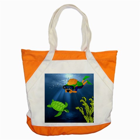 Under The Sea Beach Bag By Joy Johns Front