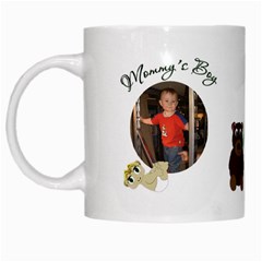 Mommy s Boy White Mug