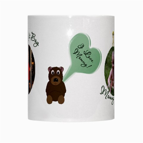 Mommy s Boy White Mug By Chere s Creations Center
