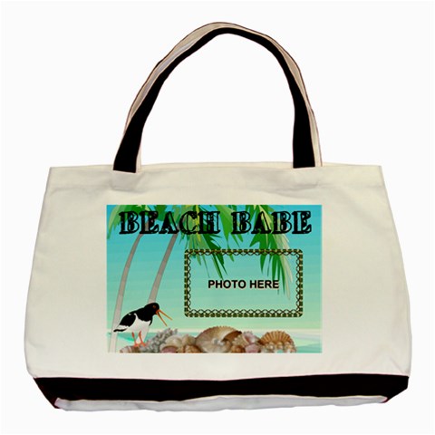 Beach Babe Tote Bag #2 By Joy Johns Back