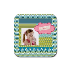 easter - Rubber Square Coaster (4 pack)