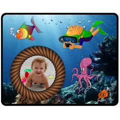 Under the Sea medium blanket #2 - Fleece Blanket (Medium) Under the Sea medium blanket #2 - Fleece Blanket (Medium)