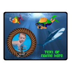 Under the Sea small blanket #2 (4 styles) - Fleece Blanket (Small) Under the Sea small blanket #2 (4 styles) - Fleece Blanket (Small)
