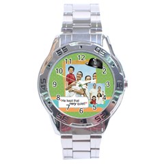 fathers day - Stainless Steel Analogue Watch fathers day - Stainless Steel Analogue Watch