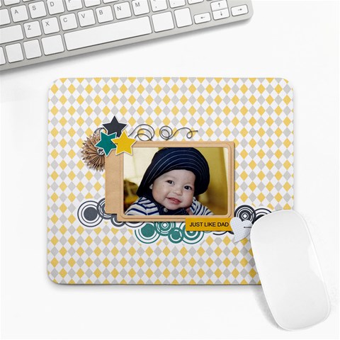 Mousepad: Boys 8 By Jennyl Front
