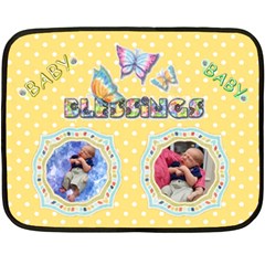 Twins Baby blanket, 2 sides #4 (4 styles) - Two Sides Fleece Blanket (Mini) Twins Baby blanket, 2 sides #4 (4 styles) - Two Sides Fleece Blanket (Mini)