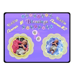 Baby Twins small blanket (4 styles) - Fleece Blanket (Small)