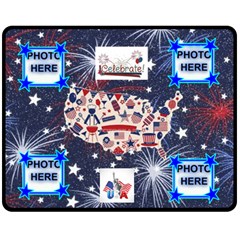 Celetrate USA medium blanket - Fleece Blanket (Medium) Celetrate USA medium blanket - Fleece Blanket (Medium)
