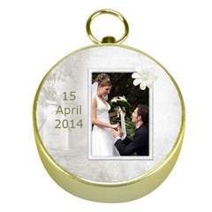 Wedding Gold Compass