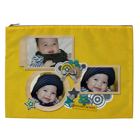 Cosmetic Bag (xxl): Boys1 By Jennyl Front