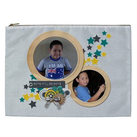Cosmetic Bag (xxl) : Boys2 By Jennyl Front